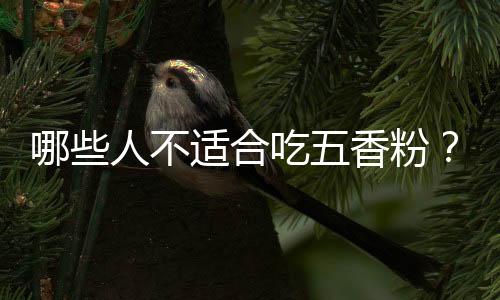 哪些人不适合吃五香粉?五香粉的副作用有哪些