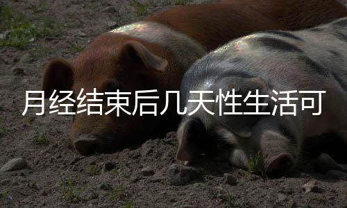 月经结束后几天性生活可以怀孕呢？