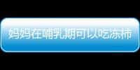妈妈在哺乳期可以吃冻柿子吗